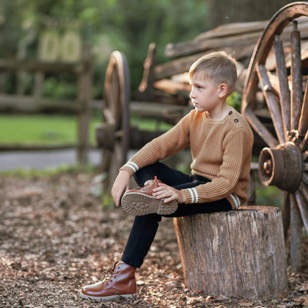Big Brother Winter Tree Sweater