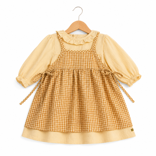 Big Sister Gingham Dress