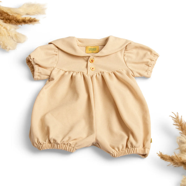 Baby Sister Fruit Embroidery Romper