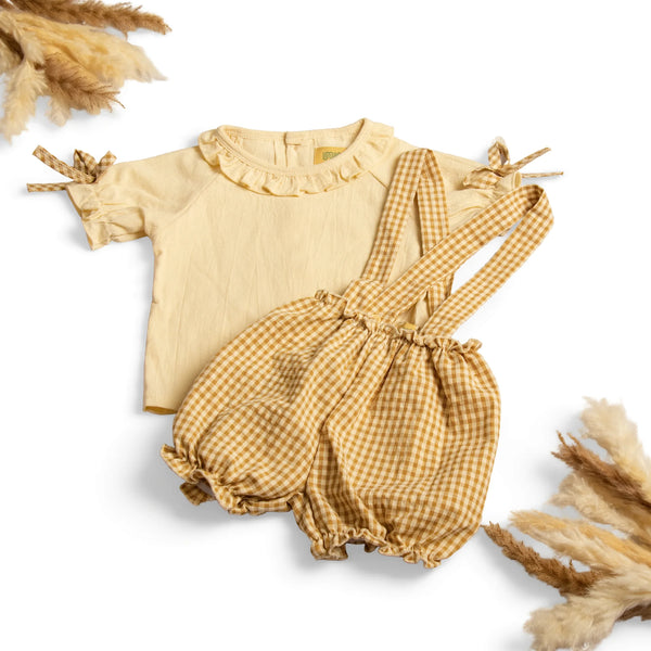 Baby Sister Gingham Set