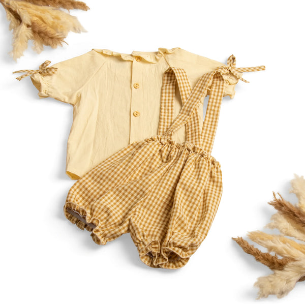 Baby Sister Gingham Set