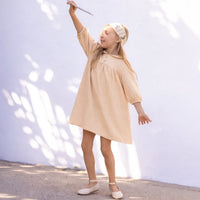 Big Sister Fruit Embroidery Dress