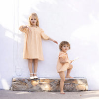 Big Sister Fruit Embroidery Dress