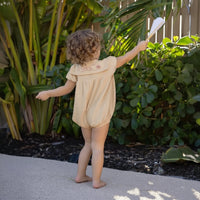 Baby Sister Fruit Embroidery Romper
